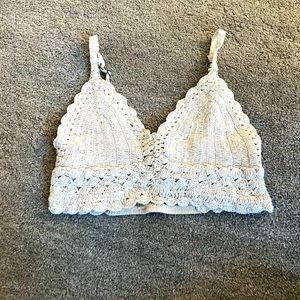 Crochet Crop Tank Top